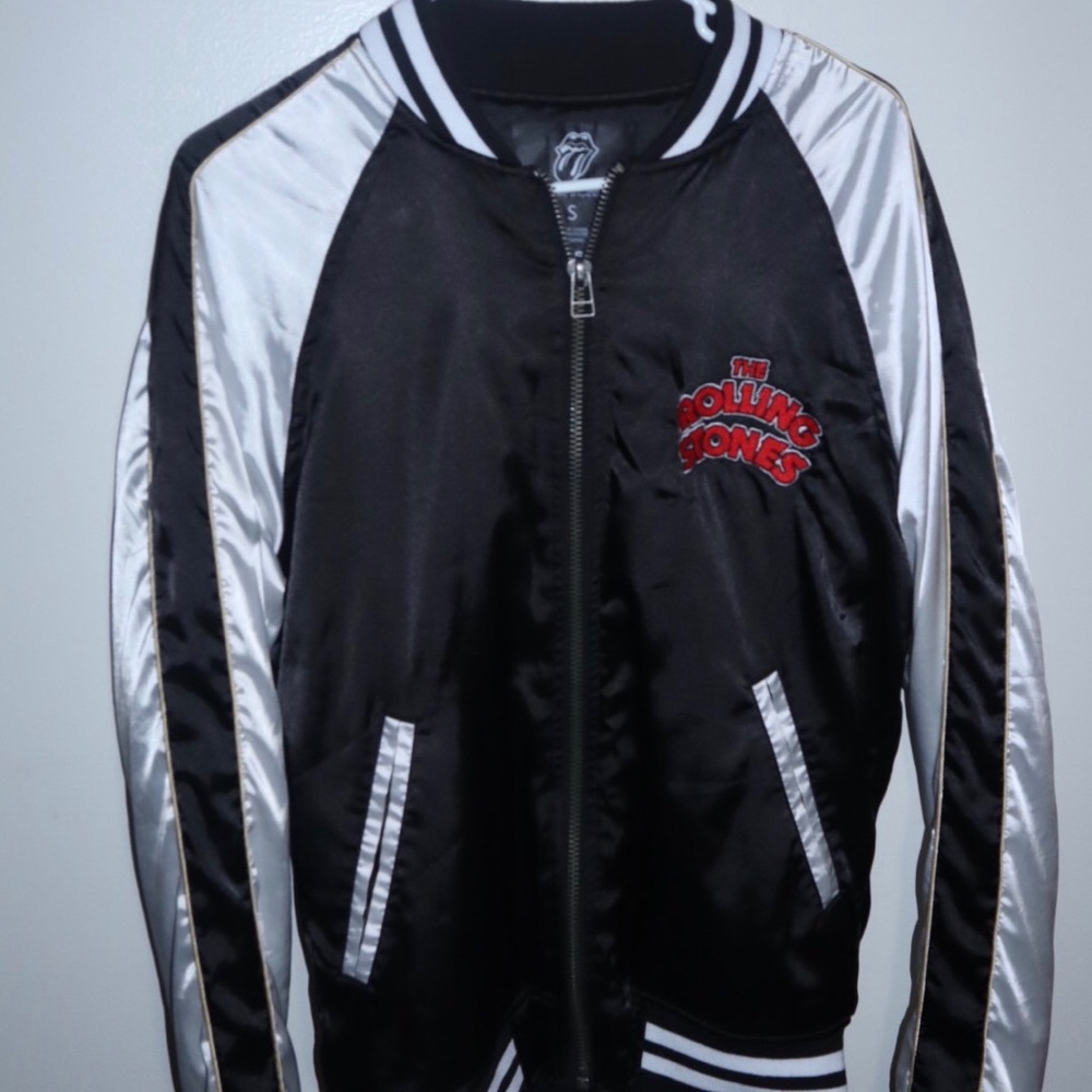 Vintage Rolling Stones Bomber Jacket
